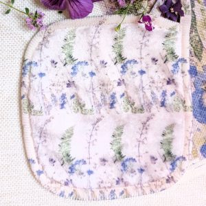 Cwtch Facecloth - Wild Ones; Blue Meadow #1