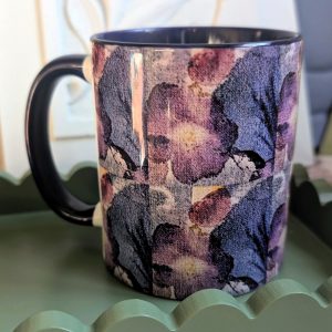 Anytime Mug - Printing Pansies: Rya #1