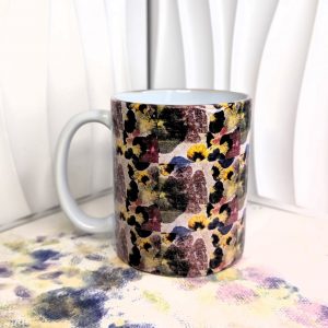 Anytime Mug - Printing Pansies: Petal Mosaic #2