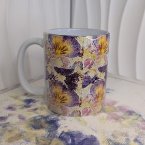 Anytime Mug - Charleston Pansies: Charleston #1