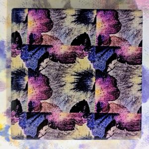 Versatile Ceramic Tile - Printing Pansies: Rya #4