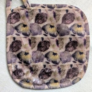 Cwtch Facecloth - Wild Ones; Purple Geranium #2