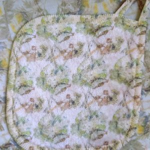 Cwtch Facecloth - Wild Ones; Lime Floral