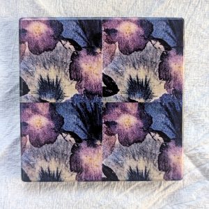 Versatile Tile - Printing Pansies: Rya Amethyst #3
