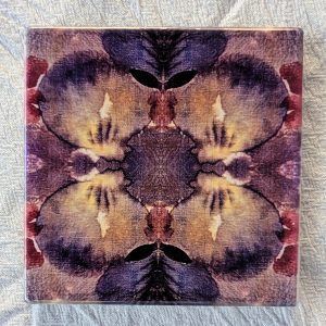 Versatile Tiles - Printing Pansies: Rya Jewel #1