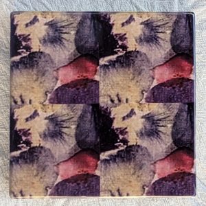 Versatile Tile - Printing Pansies: Rya Jewel #2
